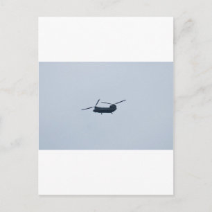 Chinook Helicopter Postkarte