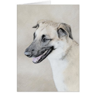 Chinook (Hubschrauberohren) Malerei - Hundekunst