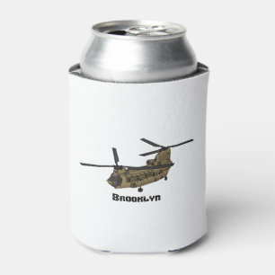 Chinook-Illustration für Militärhubschrauber Dosenkühler