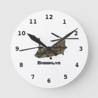 Chinook-Illustration für Militärhubschrauber