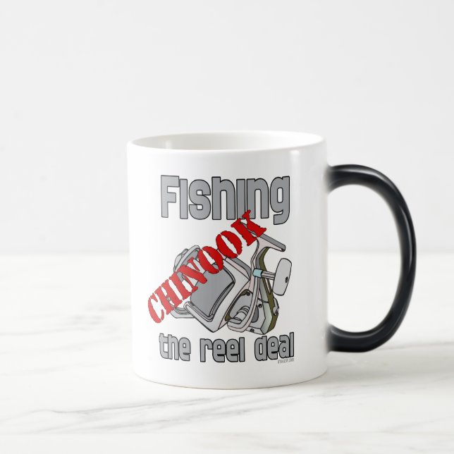 Chinook-Lachs Angeln Verwandlungstasse (Rechts)