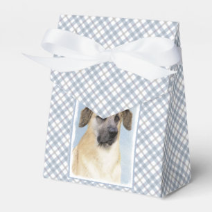 Chinook (Tropfohren) Gemälde - Original Hundkunst Geschenkschachtel