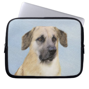 Chinook (Tropfohren) Gemälde - Original Hundkunst Laptopschutzhülle