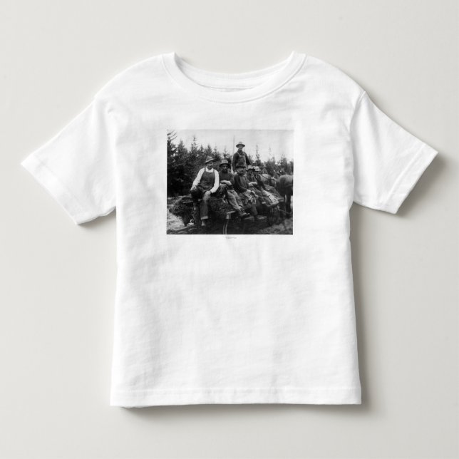 Chinook, WALogging CrewChinook, WA Kleinkind T-shirt (Vorderseite)
