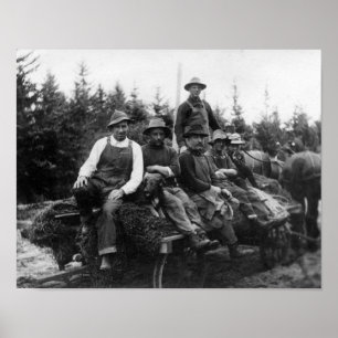 Chinook, WALogging CrewChinook, WA Poster
