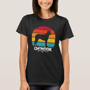 Chinook Whisperer Retro Vintag T-Shirt