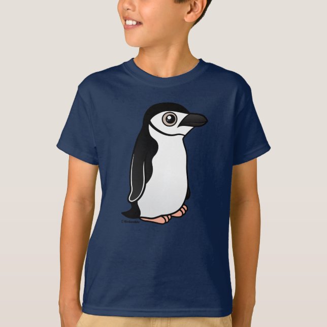 Chinstrap Pinguin T-Shirt (Vorderseite)