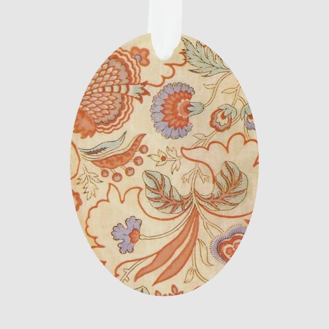 Chintz Paisley Antike Muster Ornament (Rückseite)