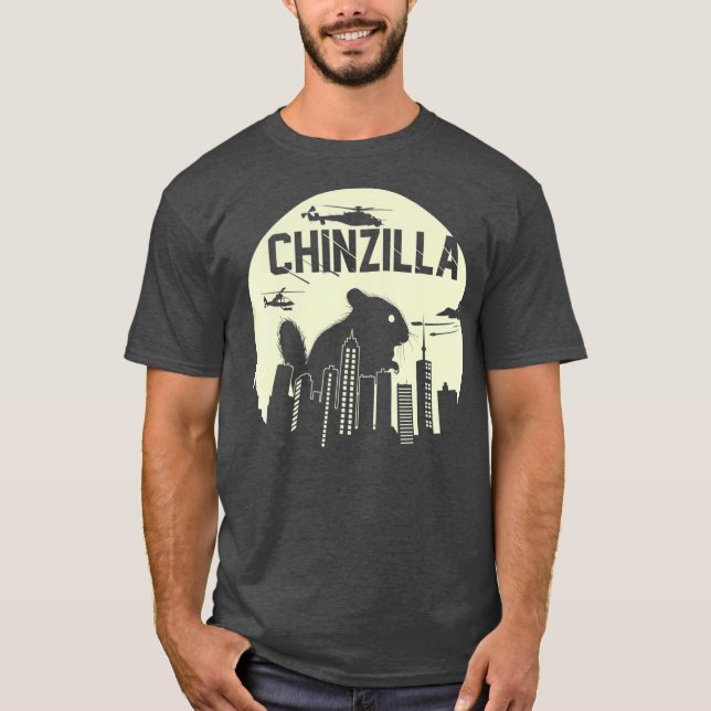 Chinzilla Funny Chinchilla T-Shirt (Vorderseite)