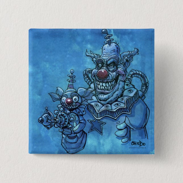 Chiodo Klownz Knopf Button (Vorderseite)