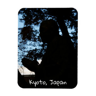 Chion-in-Tempel-Silhouette, Kyoto, Japan Magnet
