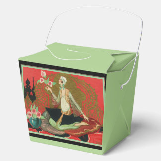 Chiostri Art Deco Party Favor Box Geschenkschachtel
