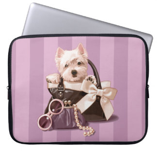 Chiot de Westie dans le sac à main