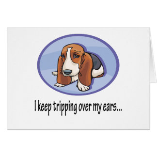 Chiot mignon de chien de basset-hound