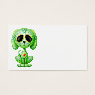 Chiot vert de sucre de zombi