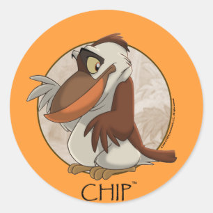 CHIP-Aufkleber Runder Aufkleber