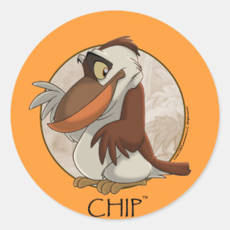 CHIP-Aufkleber Runder Aufkleber