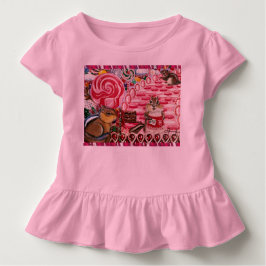 "Chip besucht Frau Elisabeths Peppermint World! Baby T-shirt