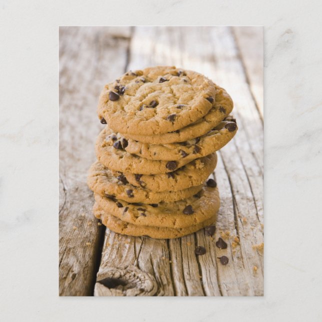 Chip-Cookies 2 Postkarte (Vorderseite)