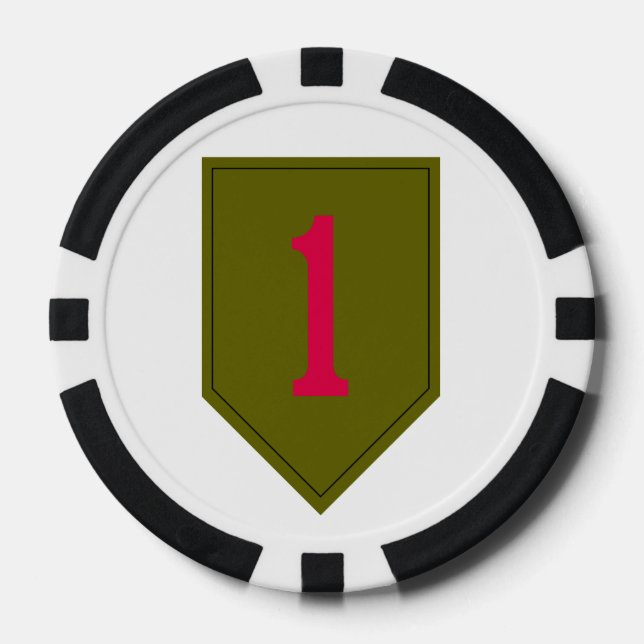 Chip der ersten Infanterie Division/Lady Victory P (Vorderseite)