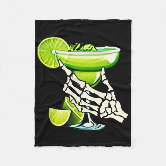 Chip Dippin Margartta Sippin Cinco De Mayo 2 Seite Fleecedecke (Vorderseite)