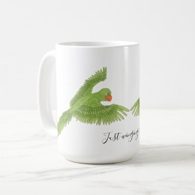 Chip-Tasse Kaffeetasse (Vorderseite Links)