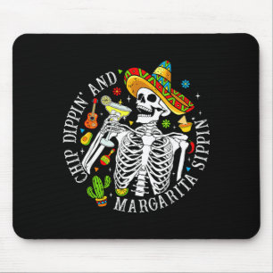 Chip-Taucher-Margarita-Trinker-lustiges-Skelett-Ci Mousepad