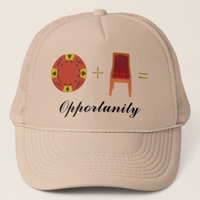 Chip und ein Stuhl Truckerkappe (Vorderseite)