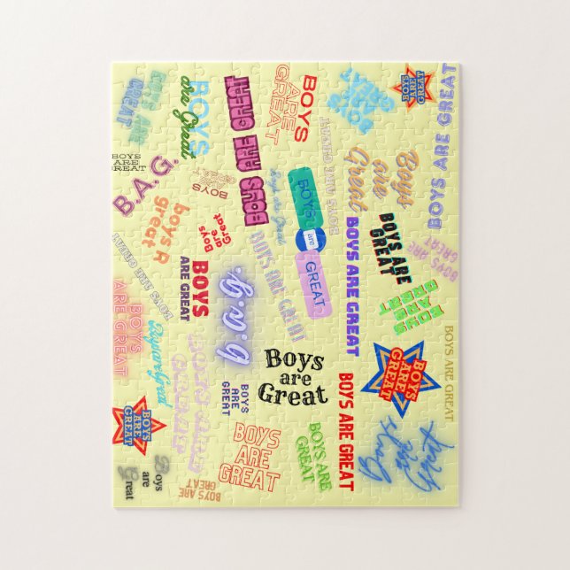 Chipboard Jigsaw Puzzle (Vertikal)