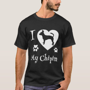 Chipin-Shirt-Design für Chipin-Dog-Liebhaber T-Shirt