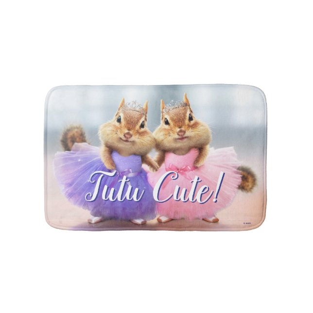 Chipmunk Ballerina Duo Badematte (Vorderseite)