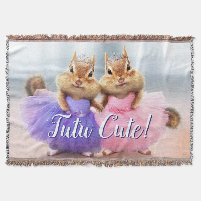 Chipmunk Ballerina Duo Decke (Vorderseite)