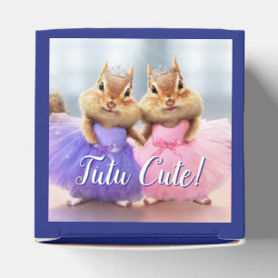 Chipmunk Ballerina Duo Geschenkschachtel