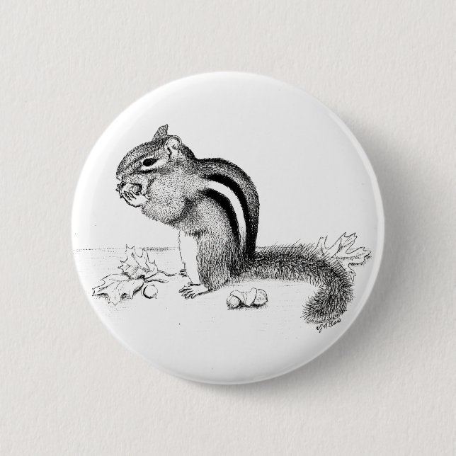 Chipmunk Button (Vorderseite)
