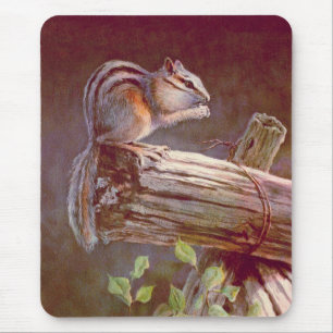 CHIPMUNK durch SHARON SHARPE Mousepad