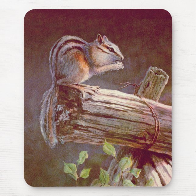 CHIPMUNK durch SHARON SHARPE Mousepad (Vorne)