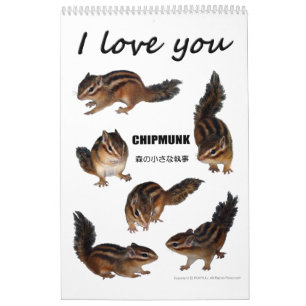 Chipmunk-Foto (4) Kalender