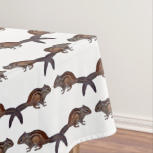 Chipmunk Frenzy Tablecloth (Farbe auswählen) Tischdecke