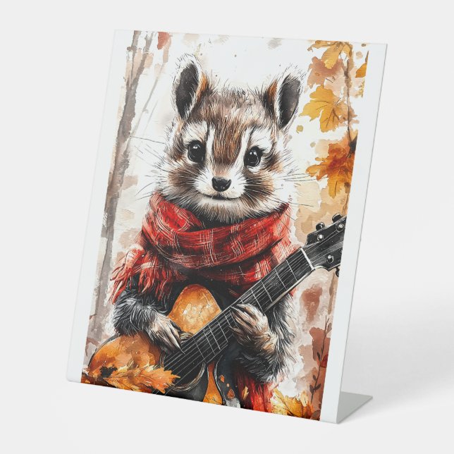 Chipmunk Guitar Melody Sockelschild (Vorderseite)