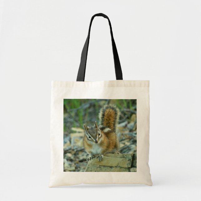 Chipmunk im Glacier-Nationalpark Tragetasche (Vorne)