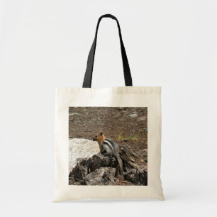 Chipmunk in Yosemite, Kalifornien Tragetasche