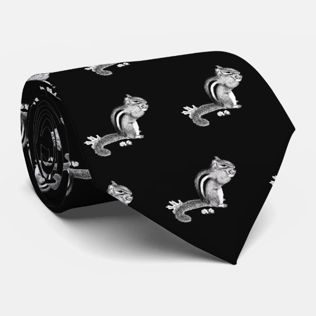 Chipmunk Krawatte (Gerollt)