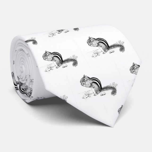 Chipmunk-Krawatte Krawatte (Gerollt)
