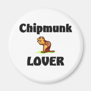 Chipmunk-Liebhaber Magnet