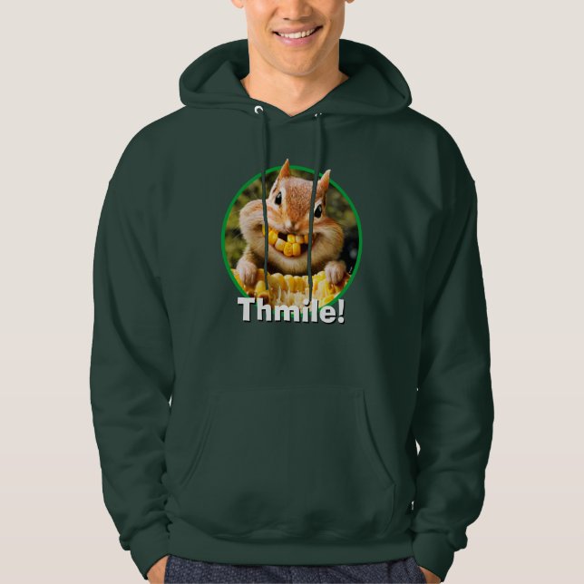 Chipmunk-Mais Hoodie (Vorderseite)