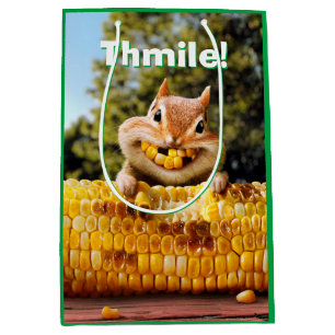 Chipmunk-Mais Mittlere Geschenktüte
