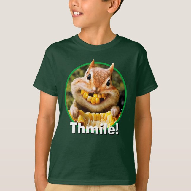 Chipmunk-Mais T-Shirt (Vorderseite)