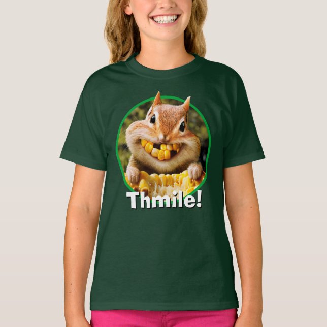 Chipmunk-Mais T-Shirt (Vorderseite)