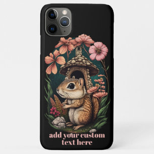 Chipmunk-Mushroom-Wildblume - kundenspezifisch Case-Mate iPhone Hülle