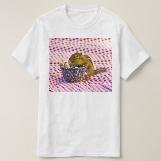Chipmunk Picnic T-Shirt (Design vorne)